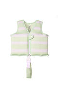 Stevie Swim Vest – Green Stripe