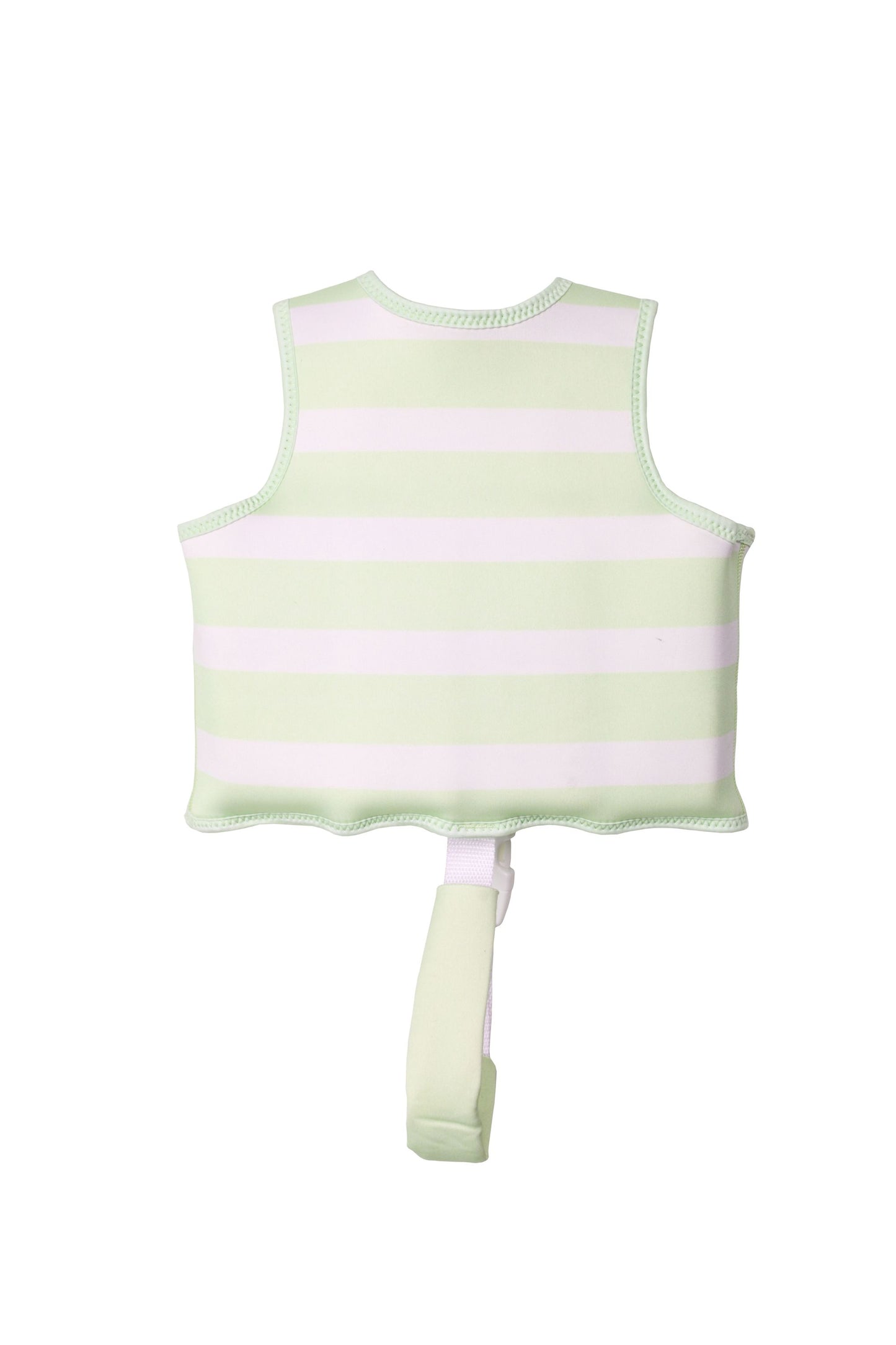 Stevie Swim Vest – Green Stripe
