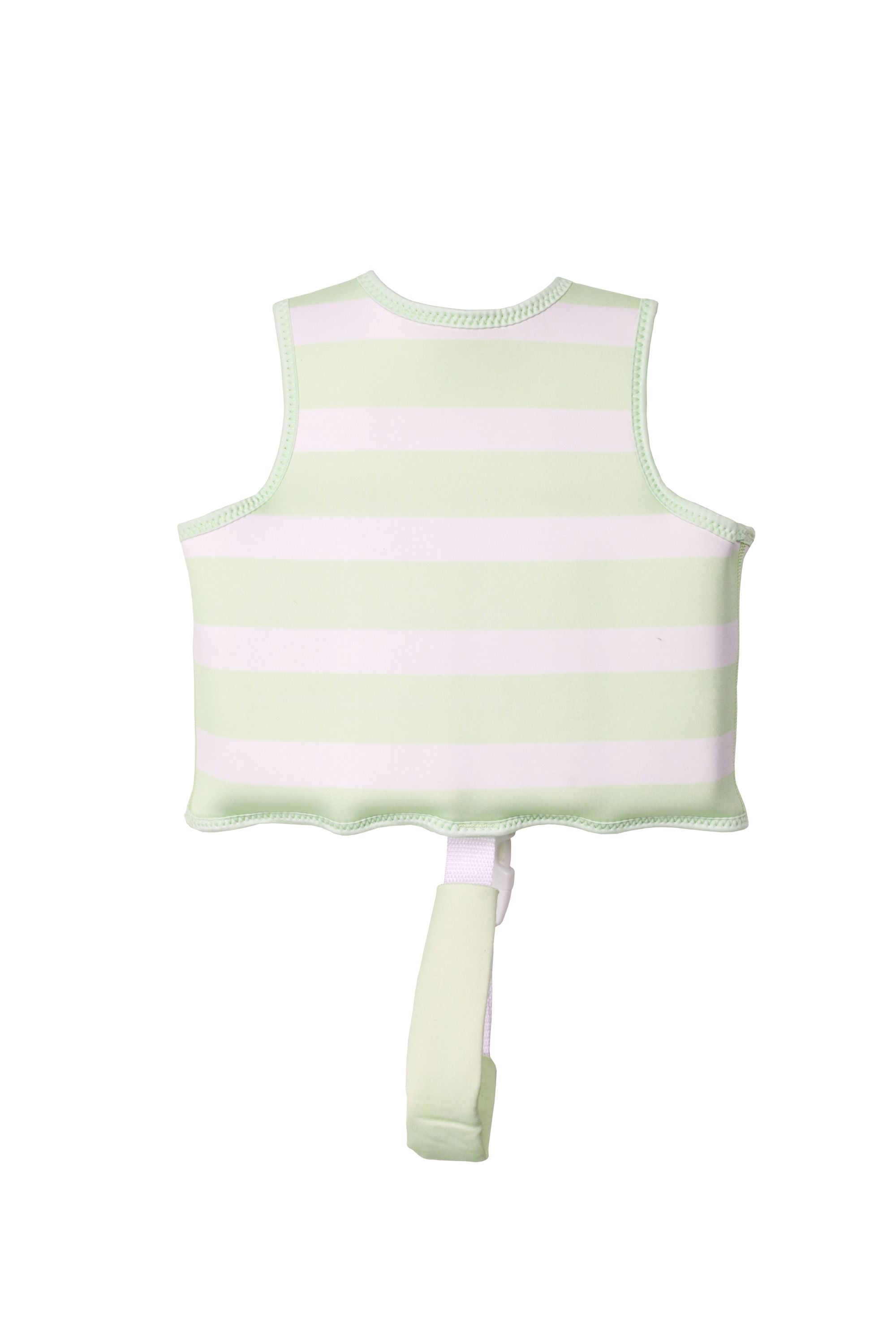 Stevie Swim Vest – Green Stripe