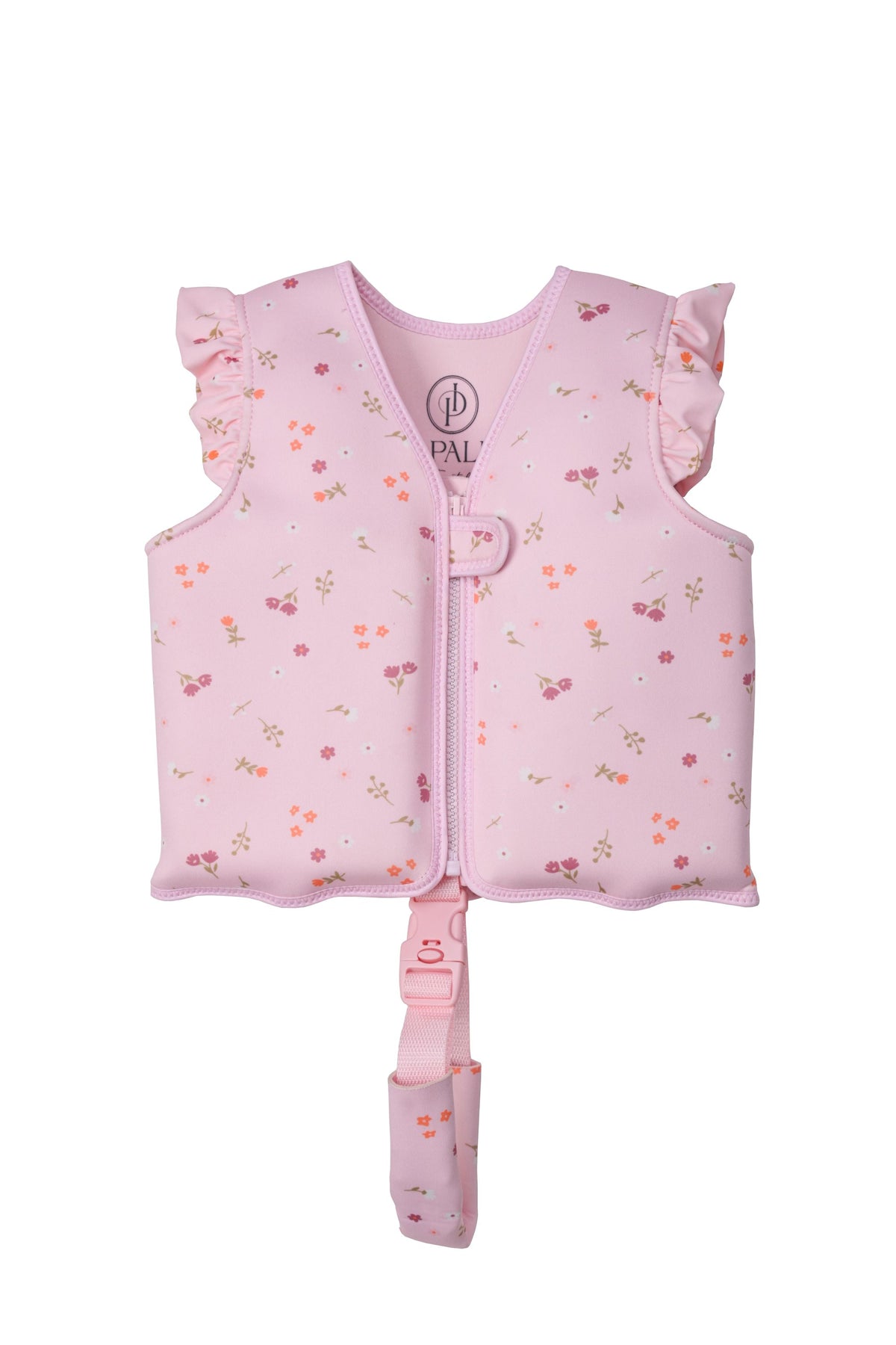 Lottie Swim Vest – Pink Floral