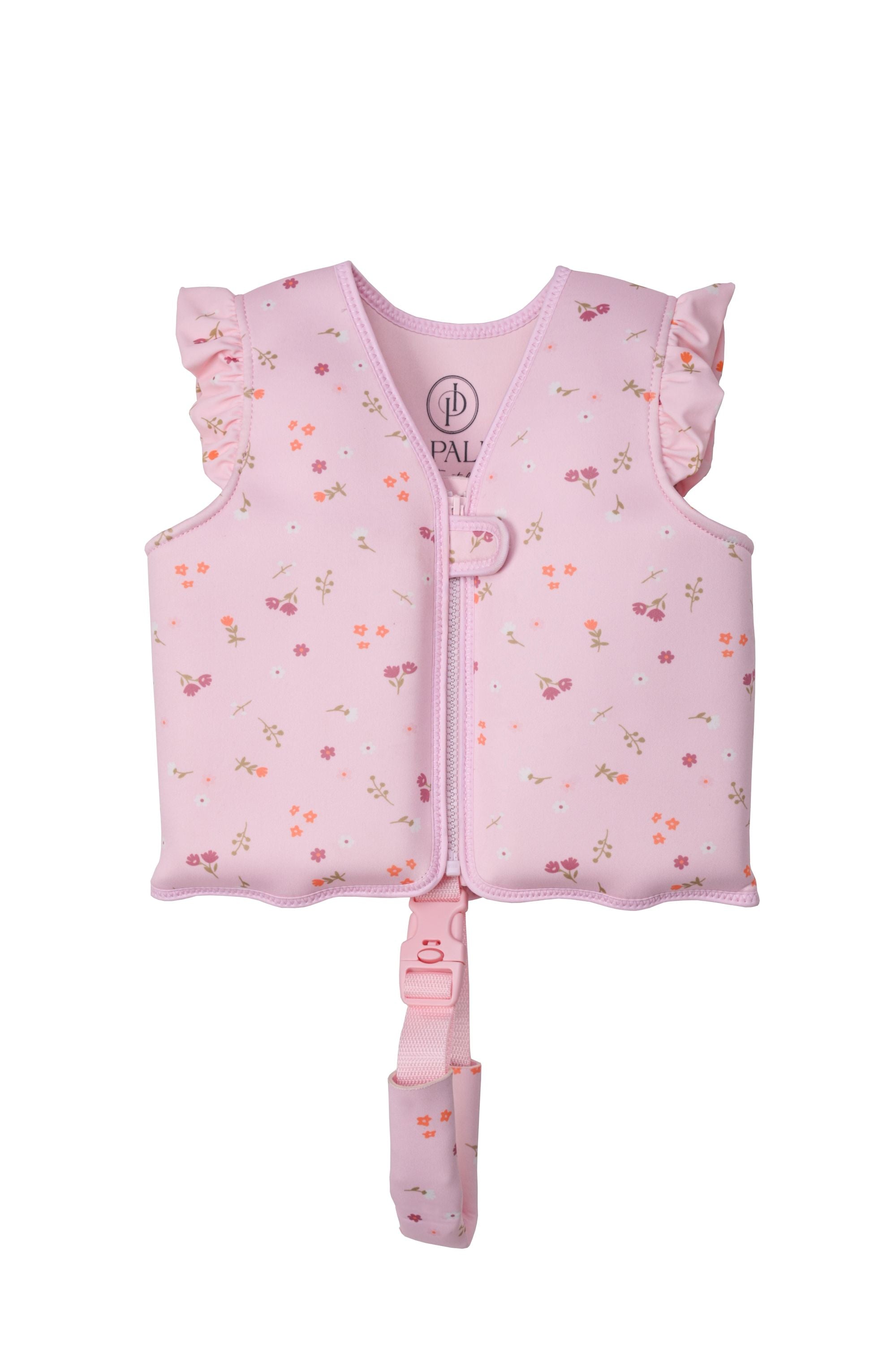 Lottie Swim Vest – Pink Floral