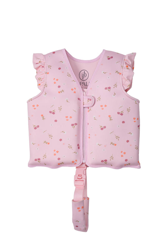 Lottie Swim Vest – Pink Floral